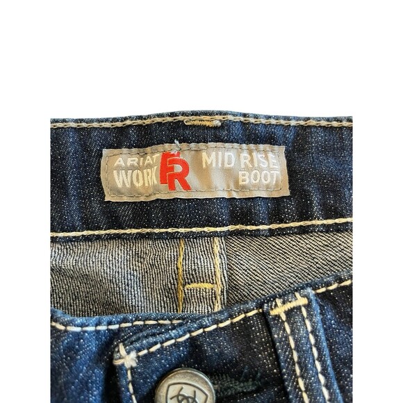 Ariat FR NWT Flame Resistant Womens Jeans Tag Sz 28R Bootcut Stretch Work Jean - Picture 10 of 12